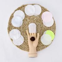 60gsm To 120gsm Bamboo Cotton Pads Travel Size Cotton Rounds With Finger Pocket