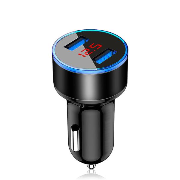 2 Port 60mm QC 3.0 3.1A 30W  Dual USB Car Charger