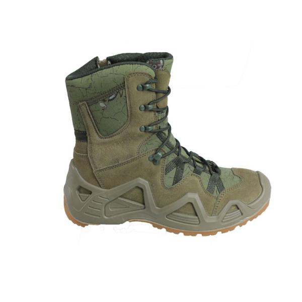 Mid Calf Combat Boots With Durable PUPU Outsole For Outdoor Adventures
