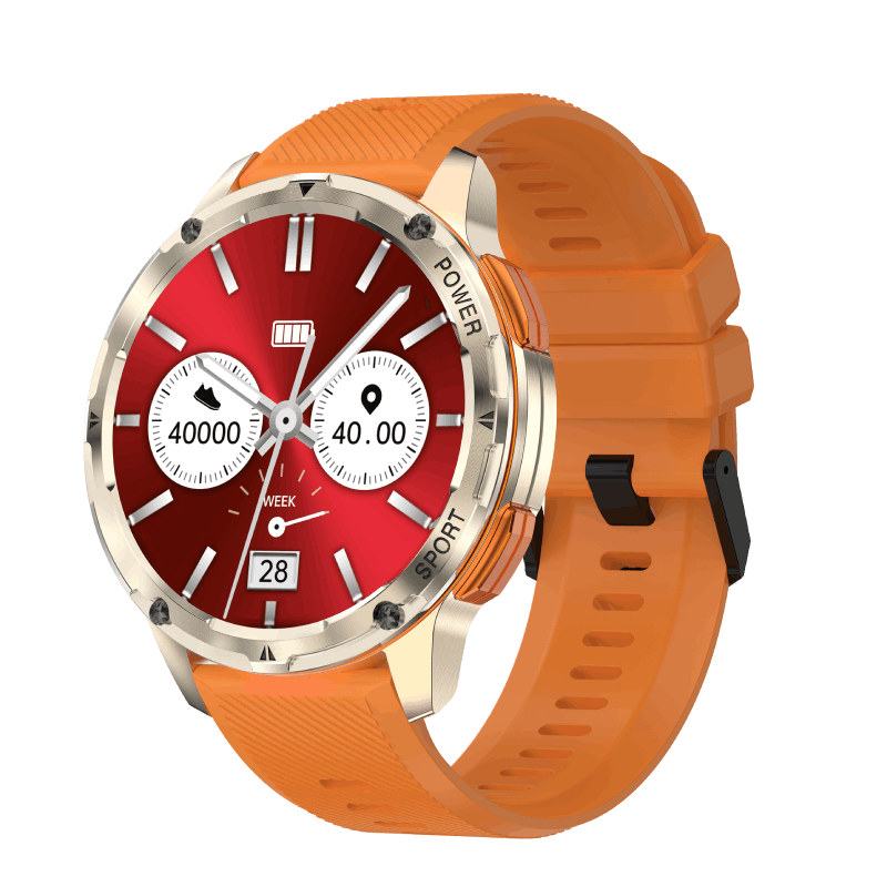 Support OEM & ODM | Rugged Outdoor AMOLED Tactical Smart Watch with IP67 Waterproof, 400mAh Battery, and BT5.2 Bluetooth