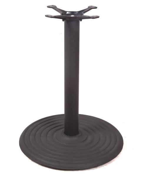 Round Shaped Bistro Table Base 402 Item Shape Customized For Coffee Shop