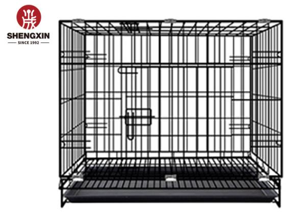 Various Sizes Folded 36 Inch Metal Dog Cage Puppy Dog Cage With Lock
