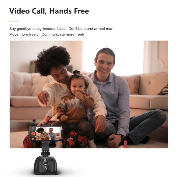 Рамка треноги держателя телефона AI автоматические отслеживая & вращение управлением 360° жеста