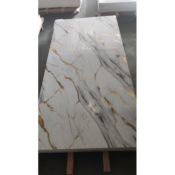 Panel de pared de mármol SPC a prueba de fuego con 25 años de vida útil