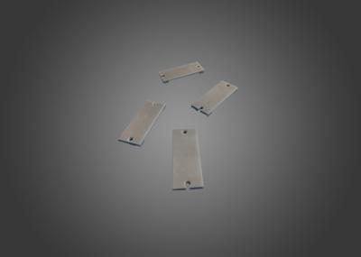 High Temperature Resistant Aluminum Nitride Ceramic Machinery Parts Natural Color