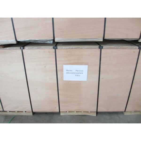 BS1088 Wood Grain 30mm Marine Okoume Plywood