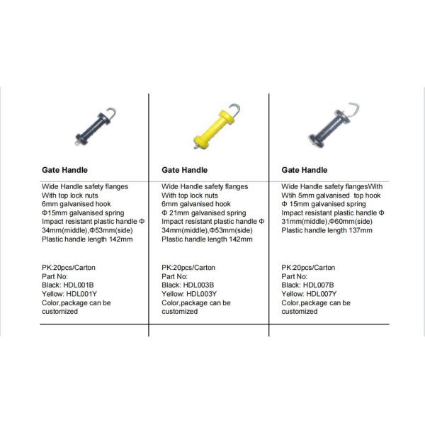 Cattle Cow Horse Sheep Farm Electric Fencing Gate Handle Husbandry Electric Fencing Handles