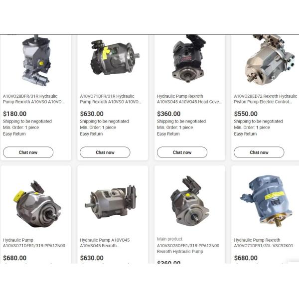 OEM Тип Новый на складе Гидравлический поршневый насос Rexroth ALA10VNO 41 DFR1/52R-HRC40N00 -S1005 Послепродажный рынок