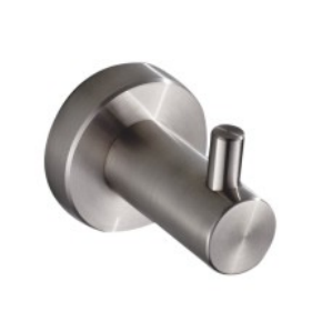Single Robe hook&Clothing Hook 83301(7053)-Round&Stainless steel 304&Brush& Bathroom Accessories&kitchen&Sanitary