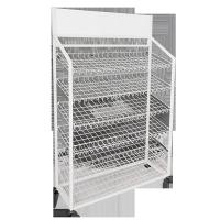 cremalheiras de exposição do supermercado da altura da profundidade 1680mm de 485mm em várias cores