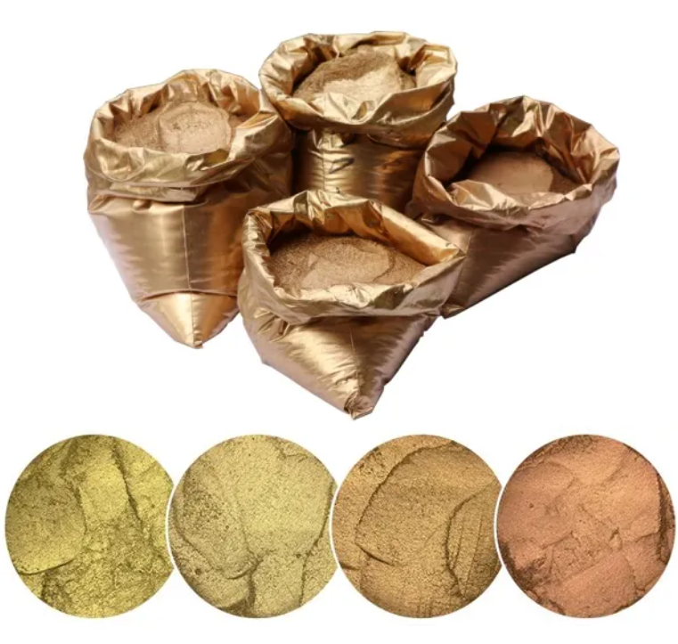 Bronze Powder Rich Pale Gold Copper Powder with Good Brilliance and Metallic Effect for Decorative Paints