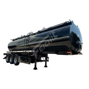 Feichi 2/3/4 Axles 20-60cbm Aluminium Fuel Tanker Semi Trailer Fuel Transport