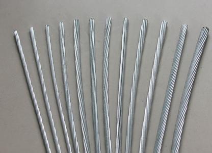 Galvanized steel wire strand 3/8 EHS, Class A Coating