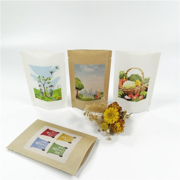 Biodegradable сумка 100mircon VMPET Kraft бумажная упаковывая