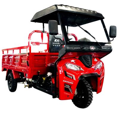 Rear Spring Leafs 5 2 Motorized Lift Cargo Tricycle in Egypt with Zongshen 250cc Engine