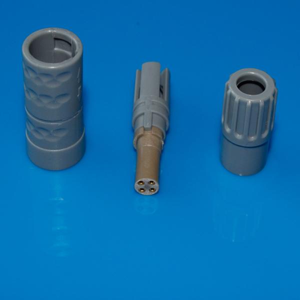 Быстро - отключите медицинскую кабельную фишку круговых соединителей соединителей 4пин пластиковую с женскими штырями