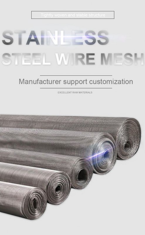 Anti-static Properties Stainless Steel Mesh Strict Quality Control