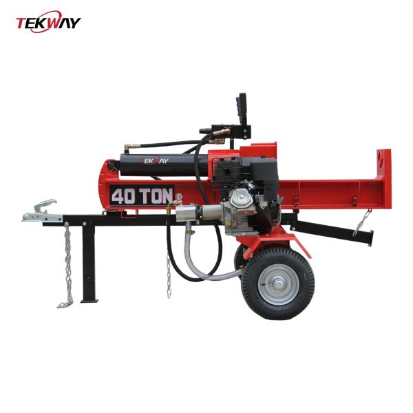 motor de madeira Honda B&S Kohler Loncin do divisor 40 Ton15Hp do log do cortador da lenha de 600mm