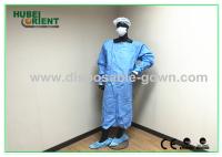 Esterilização por óxido de etileno Vestes cirúrgicas descartáveis para uso hospitalar