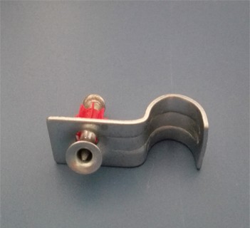 7.6mm Head Diameter Pin Clip Nail One Hole Conduit Strap for Secure Attachment to Concrete