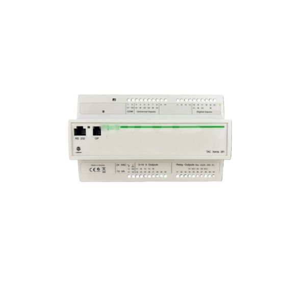 Schneider TAC Xenta 281 Programmable Controller 007300300 Brand New