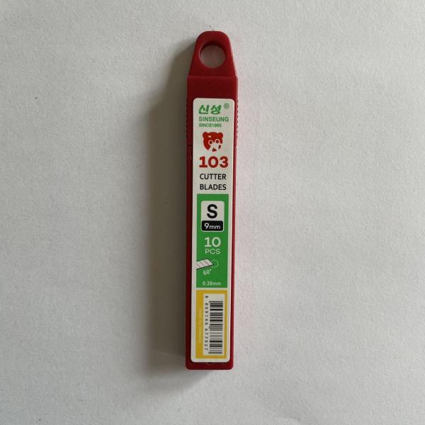 Carbon Steel Cutter Carpet Blades 9mm Wide 0.38mm 60 Degree SK2