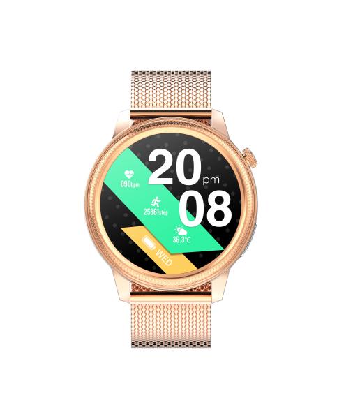 metal strap waterproof sport smart watch