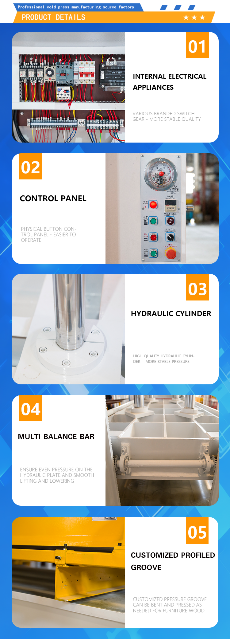 300T Max Pressure High Frequency Bending Laminating Machine with 3000x1500mm Work Platen for High-Frequency Dielectric Heating