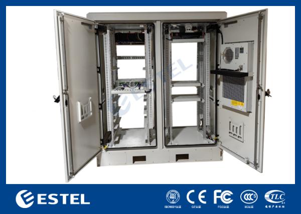 Outdoor Telecom Power System with Integrated Cabinet and Pure Battery Cabinet for Performance in Harsh Environments