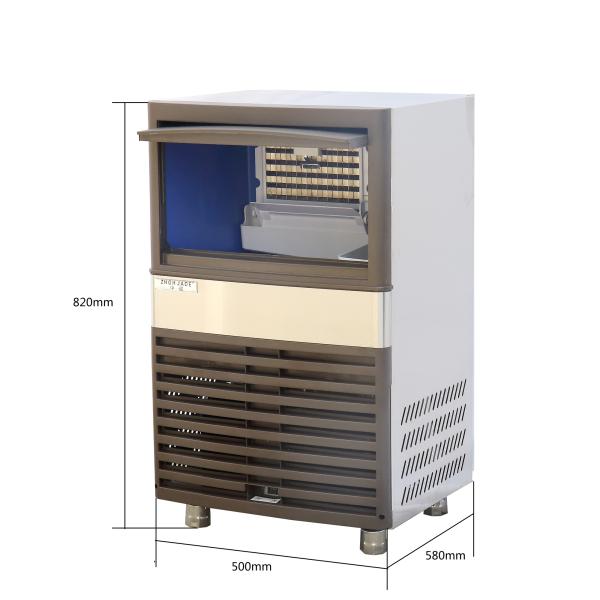 Undercounter Electric Ice Machine , Durable Water Cooled Ice Machine
