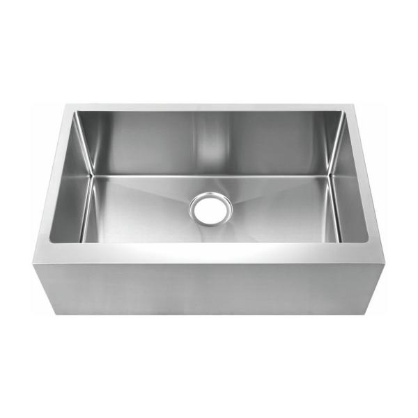 Modern Design Silver Apron Stainless Steel Kitchen Sink CUPC Certificate