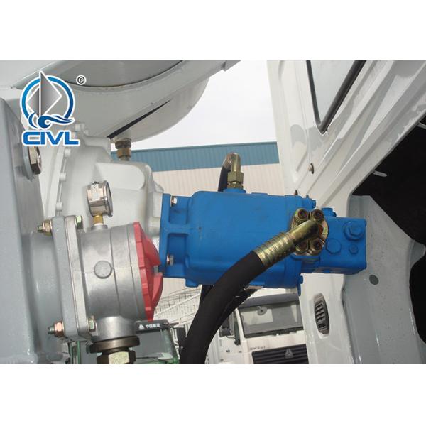 SINOTRUK HOWO 8 x 4 Concrete Mixer Trucks  Engine 371HP Concrete Mixing Equipment 10-16cbm Tank volume