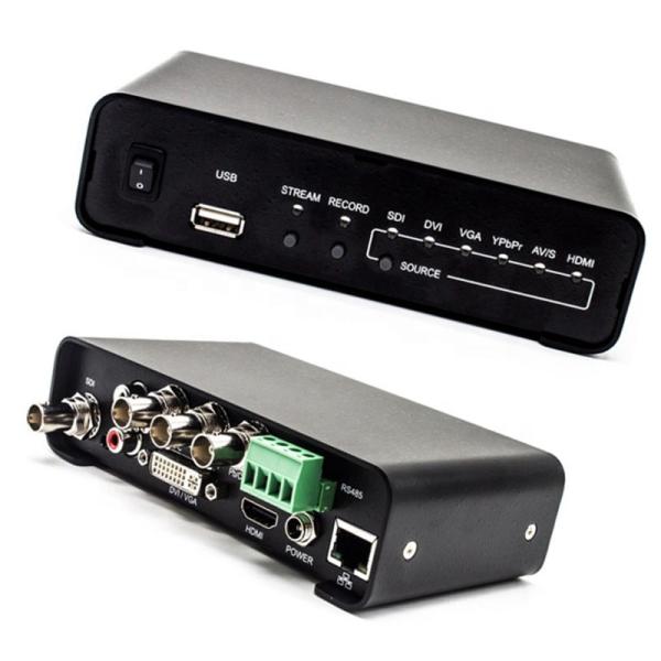 Treinamento de Educação a Distância 1920x1080P60 IP HEVC Video Encoder Com Opções de Saída