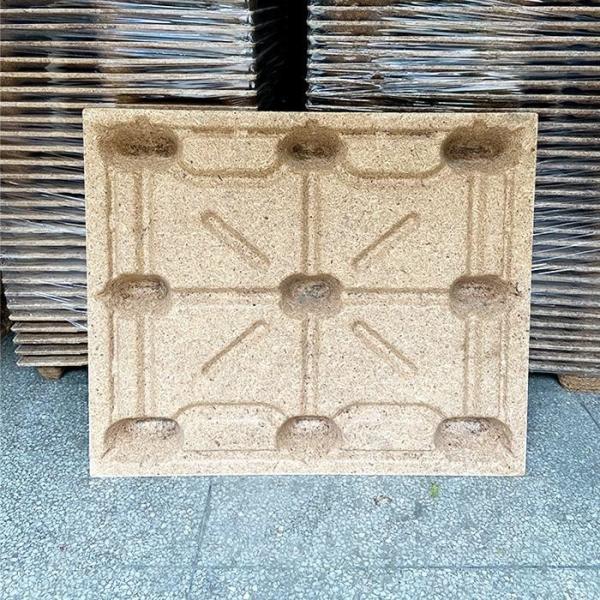 1100*1100 Moulded Wood Pallets Euro Pallet 4 Way Recycled Wooden Pallet