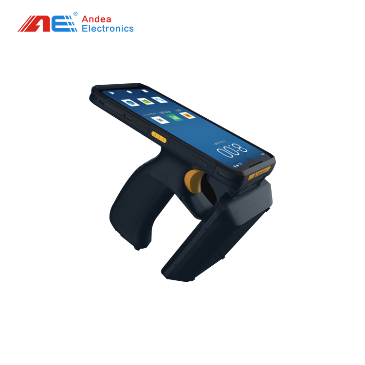 Handheld читатель RFID имеет клавиатуру номера для управления 13.56MHz PDA склада