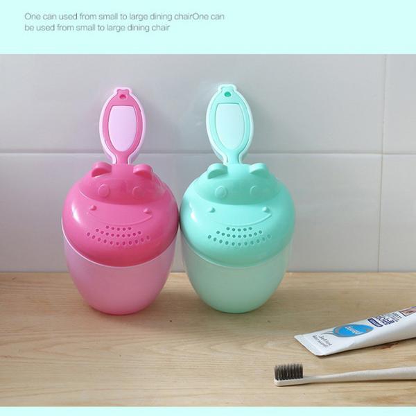 Cartoon Animal PP Baby Bath Rinse Cup 10.5*10.5*8cm