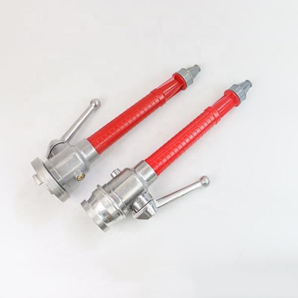 2.5 Male / Female Threaded Aluminum Plastic Fire Nozzle Jet Spray