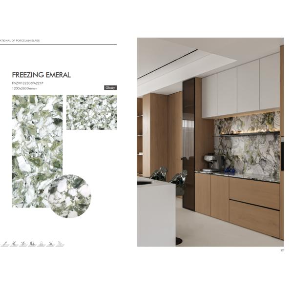 Fácil mantenimiento interior de porcelana de la pared 3 patrones perfectos para cualquier espacio