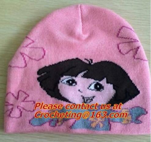 Wholesale hats knitted hat ,new design beautiful handmade, baby, Baby knit hats, knit hats