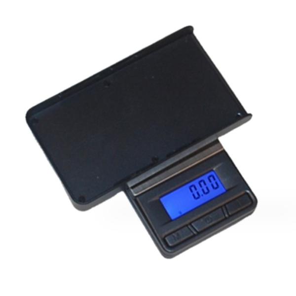 Balanza de peso electrónica para joyería, escala de gramos, 500g/0.1g, mini balanza digital de bolsillo con calculadora y bandeja, tamaño 5*76.2mm