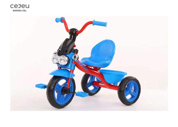 Front Basket Kid Riding Tricycle 18kg 3 Eva Wheels Ride On Trikes