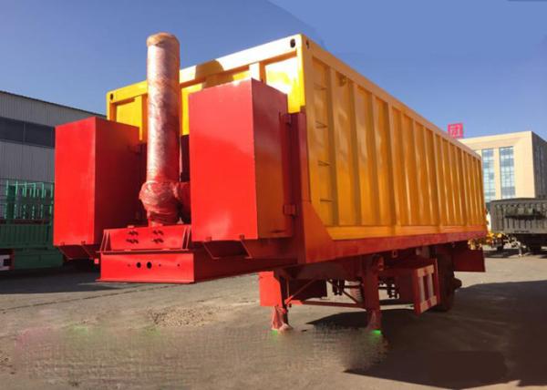De SINOTRUCK HOWO do descarregador do caminhão basculante caminhão de reboque 25-45CBM semi com certificação da BV