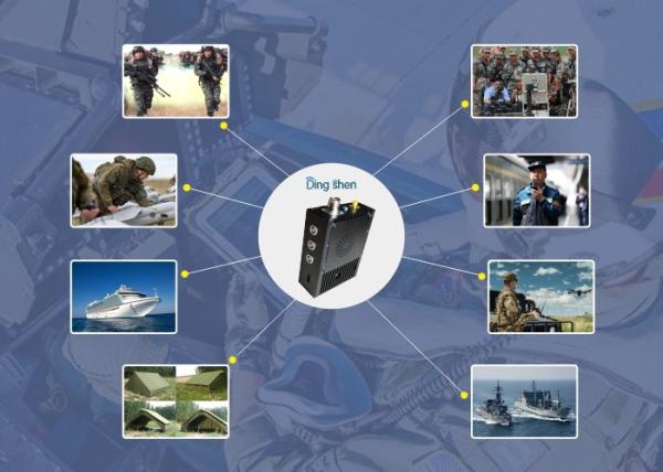 High Technologies NLOS H.264 Image COFDM Wireless Audio And Video Transmitter Receive