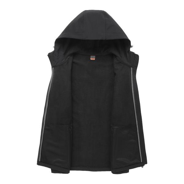Oem Factory Manufacturer Custom Logo Unisex Water Resistance Breathable Outdoor Soft Shell Fleece Windbreaker