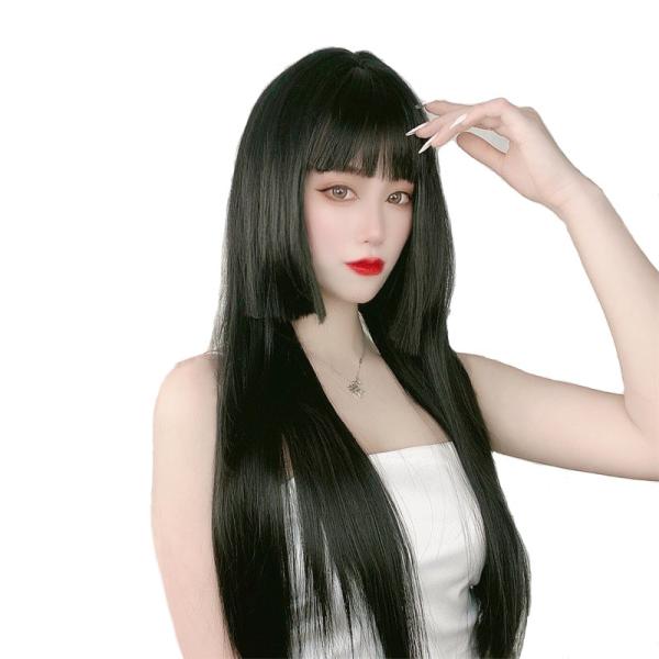 Technique 2022 Japanese Princess Cut Heat Resistant Synthetic Hair Wigs with Bangs