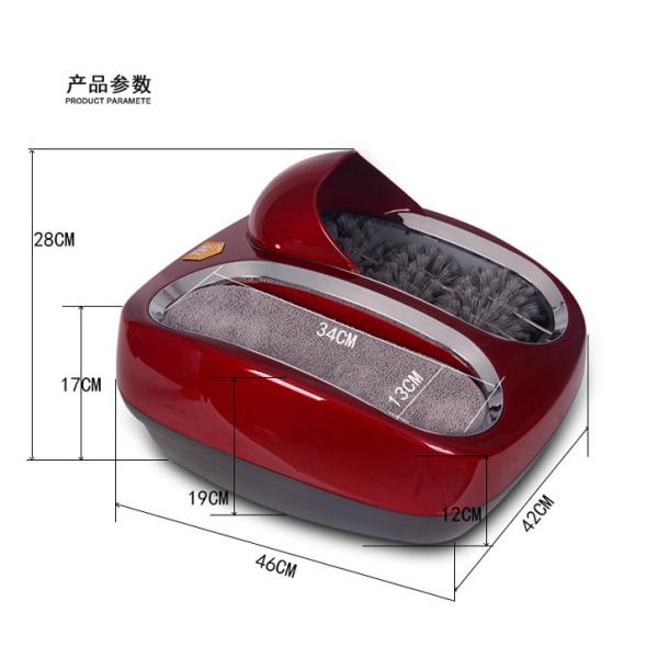 Автоматический домашний единственный уборщик ботинка ролика щетки машины чистки для рекламы/дома