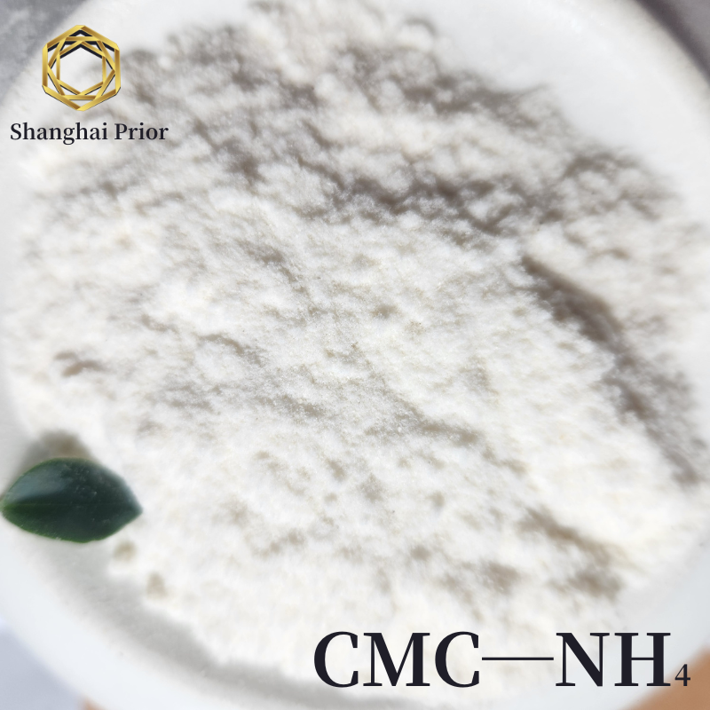 Stable carboxymethyl cellulose ammonium