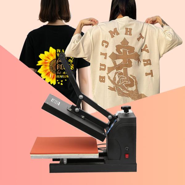 Heat Press Machine For T Shirt Printing 80 x 130 x 75cm Drawing Pneumatic Heat Press Machine