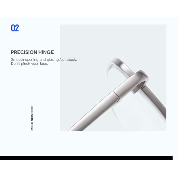 Fashion 136MM Anti Blue Light Reading Glasses Men Women'S Computer