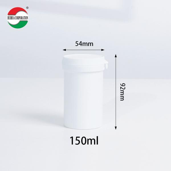 Bouteille en PEHD, baril de calcium, supplément nutritionnel, pot, plastique PET, qualité alimentaire
